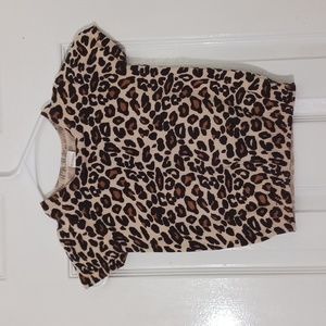 Gymboree Cheetah Top Blouse